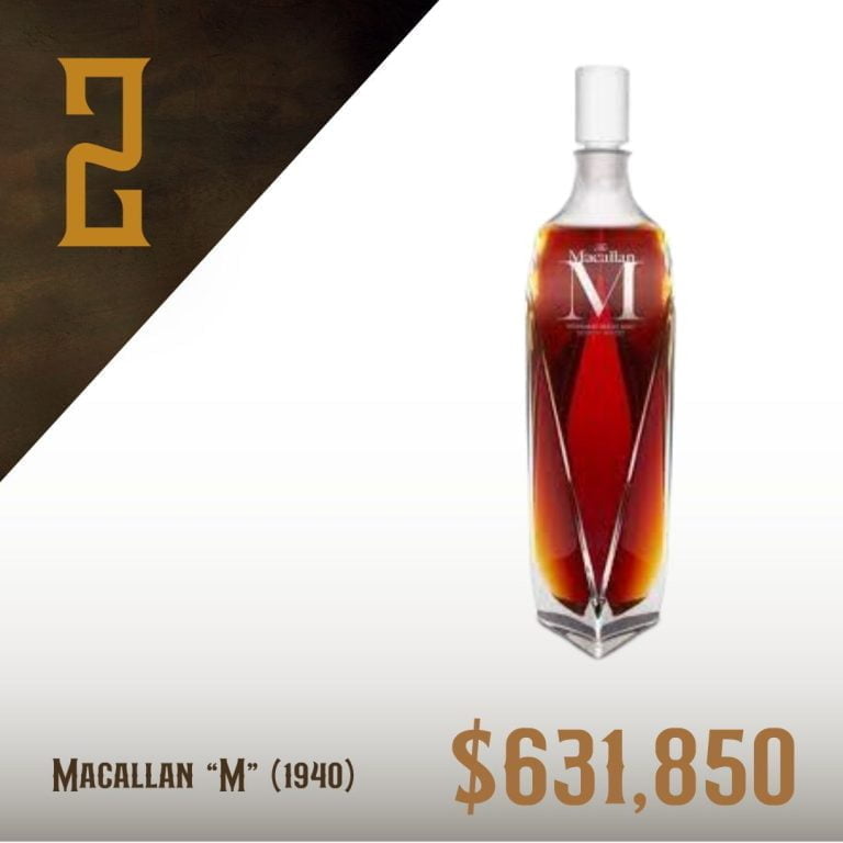 Macallan “M” (1940) - $631,850